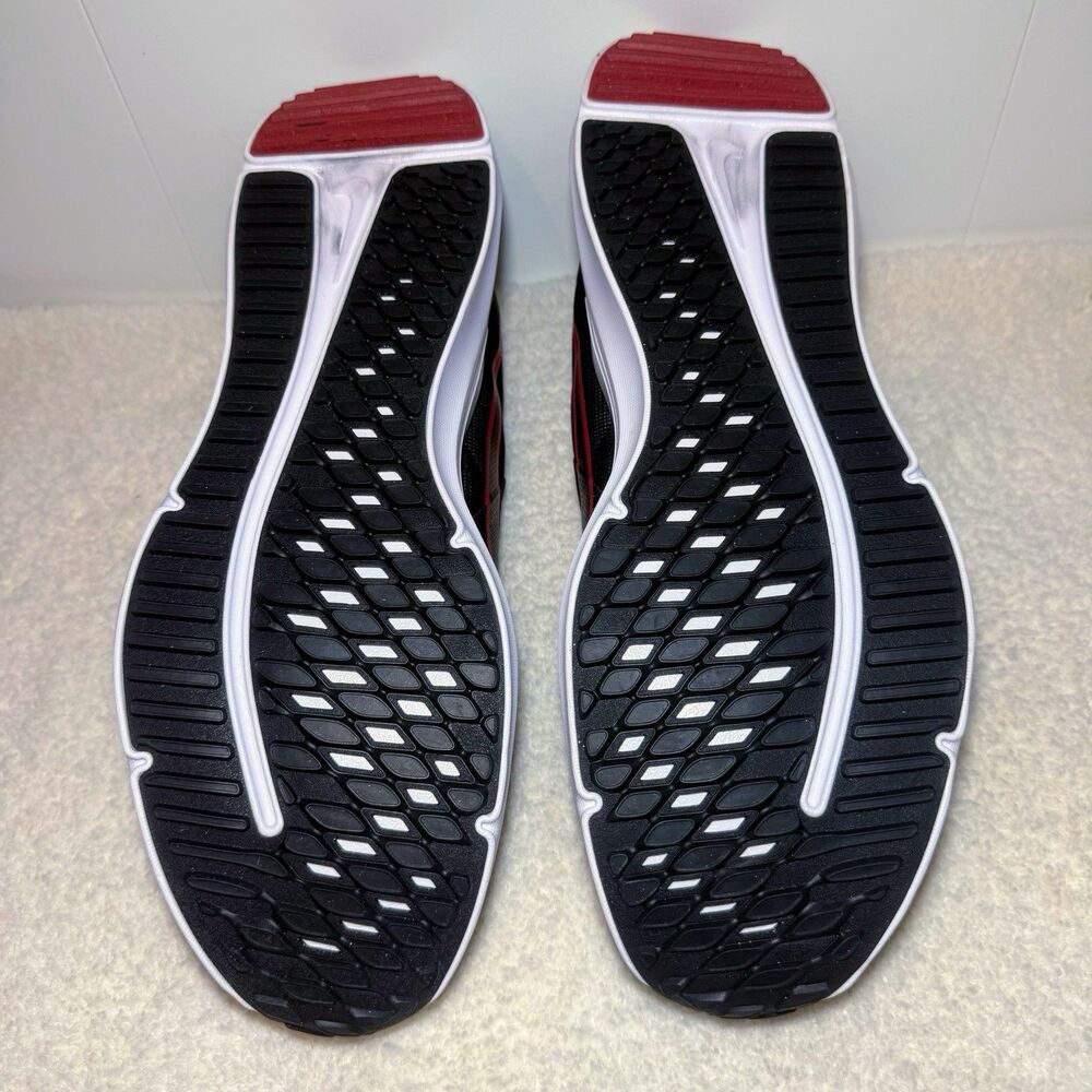 Nike Downshifter 12 Black  / Red Men’s Size 15 Sneakers - Picture 8 of 8
